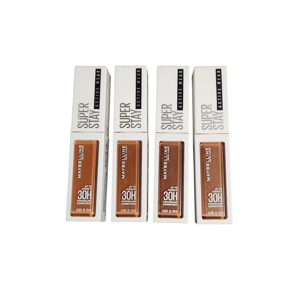 Maybelline Super Stay Active Wear Concealer Shade 70 Lot of 4 Full Coverage 30H